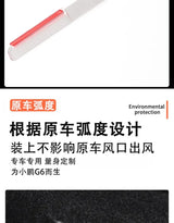 For XPeng G6 Car Seat Vent Outlet Cover Protector