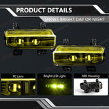 Fog Lamp DRL for Dodge Ram 1500 2019-2024 Car Interior Accessory MAGIC COLORM