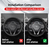 Anti-Slip Carbon Fiber Wheel Cover for Toyota Cars