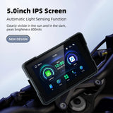 5 inch Portable GPS Display Universal for Motorcycles Android Head Unit EKIY