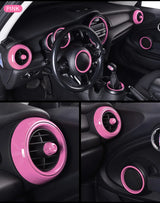 AC Knob Trim for MINI COOPER F55 F56 F57 (4 Pcs)