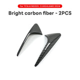 For Tesla New Model 3 Highland 2024 and New Model Y LAUNCH Juniper 2025 Side Camera Cover Lens Protector Black White Red Shiny