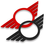 Front Hood Logo Frame Cover for Mini Cooper F54 F60 Car Interior Accessory GMUNI