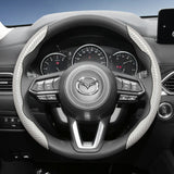 Mazda Carbon Fiber Steering Wheel Cover with Quick Release