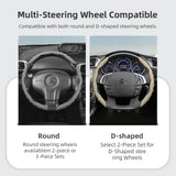 Wave-Shaped Steering Wheel Cover for Citroen C3 C4 Car Interior Accessory Hocasen