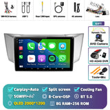 Android 15 QLED Head Unit with CarPlay for Lexus RX 2003–2013