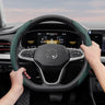 Segmented Leather Wheel Cover for VW Golf 7