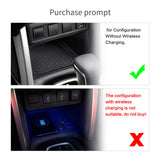 Gate Slot Cup Mat for Toyota Corolla Cross SUV 2021 2022 Anti-slip Pad Accessories Non-slip Mats Car Sticker Tidying Car Floo