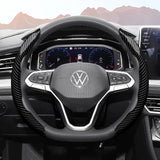 Carbon Fiber Wheel Cover Snap-On for VW Golf Tiguan