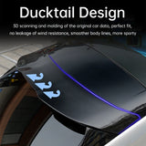 For Xpeng G6 2023-2024 Xiaopeng G6 Car Tail Wing Upgrade Sports Black Samurai Car Spoilers Car Spoilers OEM