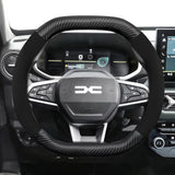 Matte Suede Carbon Fiber Cover for Sandero Duster
