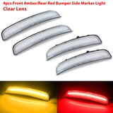 Smoked LED Side Marker Lights For Dodge Charger 15-22