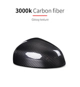 Carbon Fiber Rear Mirror Cover for Smart 453 Fortwo