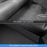 Center Console Side Anti-Kick For Tesla New Model Y Juniper 2025 Launch TPE Cover Mats Rear Console and Underseat Protectors