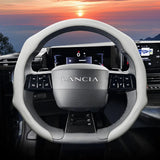 Perforated Leather Wheel Cover for Lancia Ypsilon Models