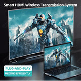 1080P Wireless HDMI Extender for Universal Media Car Interior Accessory AKAMATE