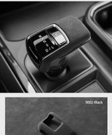 Carbon Fiber For Chevrolet Silverado (2022-2023) Gear Shift Knob Cover Lever Shifter Boot