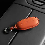 For Leading Ideal LiXiang L7 L8 L9 2022 2023 Leather Car Key Case Shell Keychain for lixiang one L9 L8 L7 Key case Car Key Ca