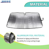 Mitsubishi Pajero Window Visor Sunshade 07-21 Car Interior Accessory HEBE