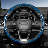 Carbon Fiber Steering Wheel Cover for Audi A4 A6 Q5