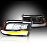 Vland LED Reflection Headlights Dodge Ram 09-18