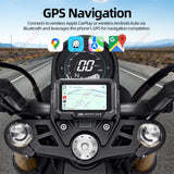 3.4" Motorcycle GPS Monitor with Wireless CarPlay Android Head Unit AKAMATE