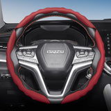 Isuzu Wave-Shaped Breathable Leather Steering Cover Car Interior Accessory Hocasen