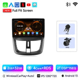 9-Inch Android 14 Head Unit for Peugeot 207 2006–2015