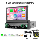 7-inch Single Din CarPlay Stereo for Universal Cars