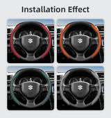 Breathable Leather Steering Cover for Suzuki