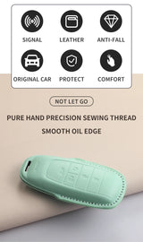 PU Car Key Case Cover for Aion S V Y Lx Gm8 Ga6 Sgs7 Gs5 J14 J16 Leather Car Key Accessory