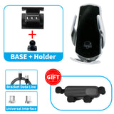 GPS Charging Navigation Mount for BMW X5 2023-2025 Car Interior Accessory CATUSIKI Charging G Silver