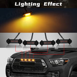 LED Grille Warning Light for Toyota Tacoma 2016 Car Interior Accessory MAGIC COLORM