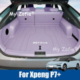 Leather Trunk Mat for Xpeng P7+ 2026 2027 Trunk Mats My Zofia