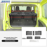 Aluminum Trunk Storage Box for Suzuki Jimny 2-Door Car Interior Accessory HEBE