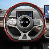 Snap-On Wave-Shaped Steering Cover for BYD Atto 3