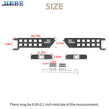 Rear Door Protection Frame for Jeep Wrangler JK JL Car Interior Accessory HEBE