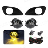 Fog Lamp DRL for Toyota Yaris 2007-2011 Sedan LED Ambient Light MAGIC COLORM Yellow Sedan