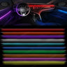 LED EL Wire Ambient Light Strip Universal Car Interior