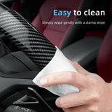 Carbon Fiber Texture Wheel Cover for VW Golf Tiguan Car Interior Accessory Hocasen