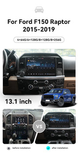 13.1-inch Android Multimedia System for Ford F-Series Android Head Unit Aotsr