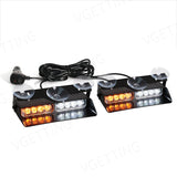 2-in-1 LED Emergency Strobe Warning Light Bar Kit LED Ambient Light MAGIC COLORM