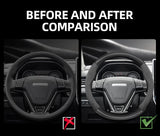 Suede Carbon Fiber Cover for Haval H9 M6 Jolion Car Interior Accessory Hocasen