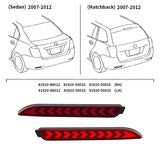 Rear Bumper LED Lights for Toyota Corolla 2007-2018