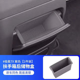 For ZEEKR 7X Car Armrest Storage Box Interior Modification Center Console Storage Box