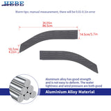 Front Window Louvers for Ford F150 Raptor 09-14 Car Interior Accessory HEBE