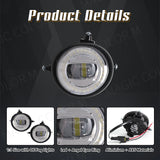 Fog Lights Headlight for Mazda 3 6 CX-5 CX-9 2004 LED Ambient Light MAGIC COLORM