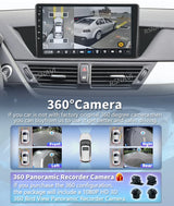 2K QLED Android 15 Head Unit for BMW X1 E84 2009-2012