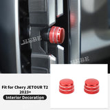 Vent Trim Ring Aluminum Alloy for Chery T2 2023 Car Interior Accessory HEBE