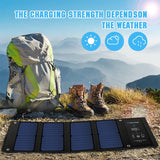 28/21/14W Foldable Solar Panel Portable Solar Panels Charger USB 6V DC Full time Power Solar Panel Mobile Power Supply Solar